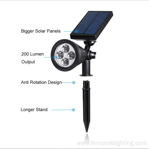 IP65 Waterproof Outdoor Solar Spot Light for Garden